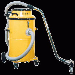 Aspirateur industriel monophasé eaux et poussières - 3,6 kW - capacité 120L - filtration polyester_0
