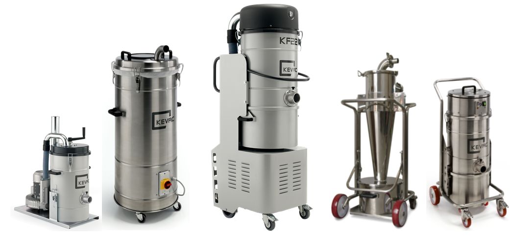 Aspirateur pharmaceutique KeVac Silver - polyvalent, filtration hygiénique et certification ATEX_0