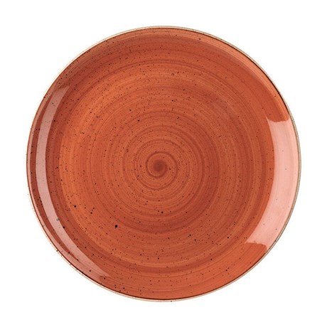 ASSIETTE STONECAST TERRACOTTA 28.8 CM (VENDU PAR 12)