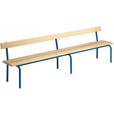 Banc avec dossier - LNR Mobiliers - Réf 304/B T2B - Longueur 200 cm_0