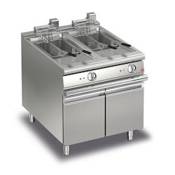 BARON Friteuse électrique sur meuble   2 x 15 L   P 700   2 x 13 kW - 0652217589405_0