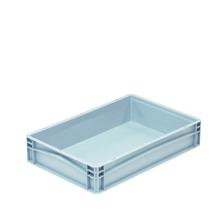 Bac plastique gris, volume 23,9 L - Dimensions externes : 600*400*120 mm - BLG6412PBEK_0