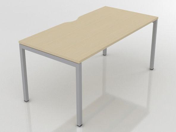 Bureau droit professionnel Carbone - plateau coulissant - pas cher_0