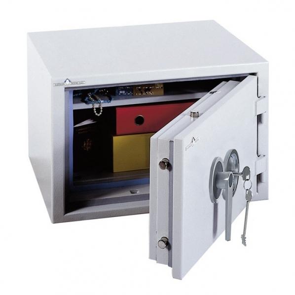 Coffre-fort anti-feu et anti-vol Protect Duo 54 litres - serrure à clé ou à code - HARTMANN TRESORE_0