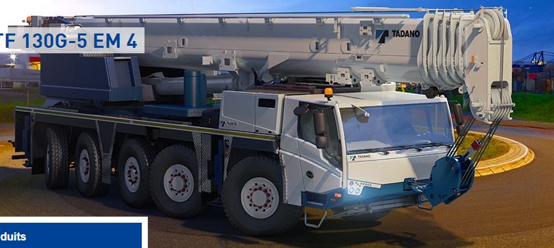 Grue automotrice Tadano ATF 130G-5 EM 4 - capacité de levage 130t_0