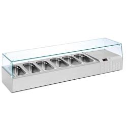METRO PROFESSIONAL Vitrinette réfrigérée GN 1/3 50 L, 135W - acier 10309312-0G0_0