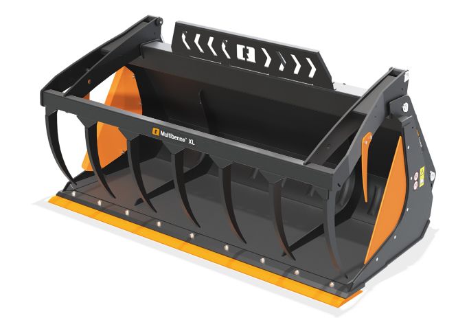 Multibenne XL - Godet multiservice - Poids 615 kg - Capacité jusqu’à 4 tonnes_0
