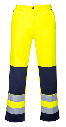 Pantalon haute-visibilité séville jaune marine tx71, l_0