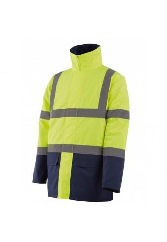 Parka Haute Visibilité - Référence PARDA - Polyester Oxford 300D avec capuche et poches_0