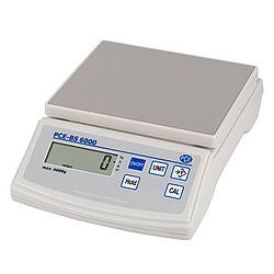 Balance de table, capacité 6 kg, affichage en différentes unités de pesage - PCE-BS 6000 - PCE INSTRUMENTS_0