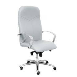 Piqueras y Crespo Sillón Caudete similpiel gris claro - gris multi-matériau 115DBSP40_0