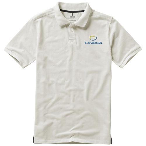 Polo manches courtes pour homme Calgary - 100% coton - 200 g/m² - Col et poignets en tricot plat_0