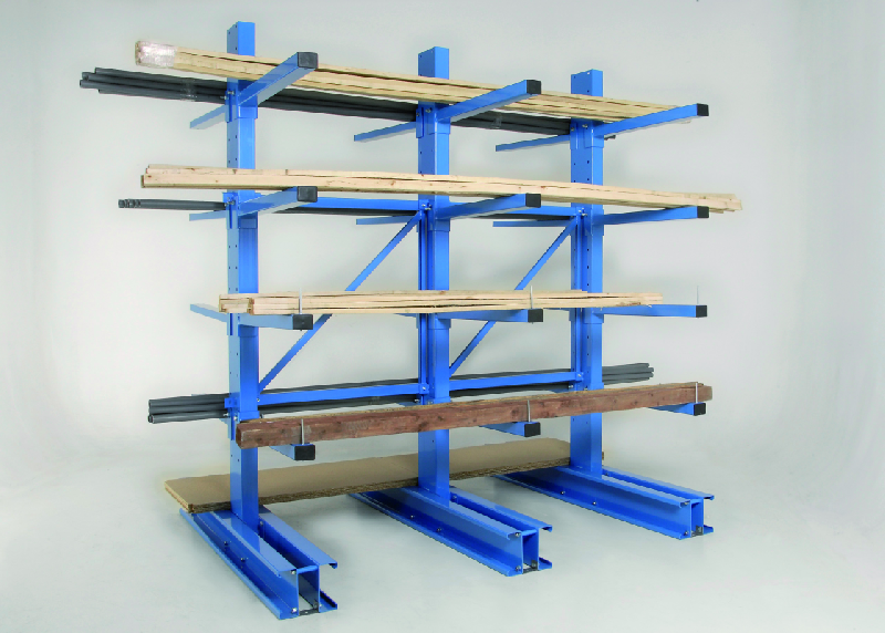 Rayonnage semi-lourd - stockage manuel avec plateaux bois ou métalliques_0