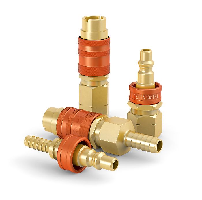 Séries 172 LP-Gas - Coupleur CEJN en laiton/aluminium avec joints EPDM - Applications gaz haut débit_0