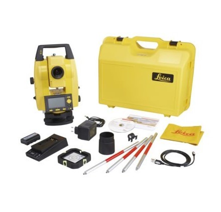 Station totale avec fonction implantation, distance entre points et levée - BUILDER 306 LEICA - Précision 6''_0