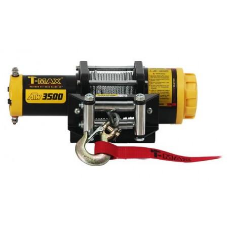 Treuil électrique T-Max ATW Pro 12V - 1588 kg de traction pour quad, buggy et SSV_0
