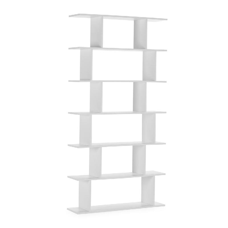 VS Venta-stock Etagère Osaka avec 6 trous couleur Blanc - blanc Bois manufacturé I25019_0