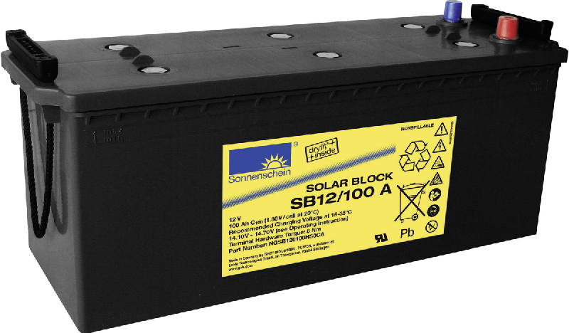 Batterie gel 12 v 100 ah SB12/100A solar block SONNENSCHEIN_0