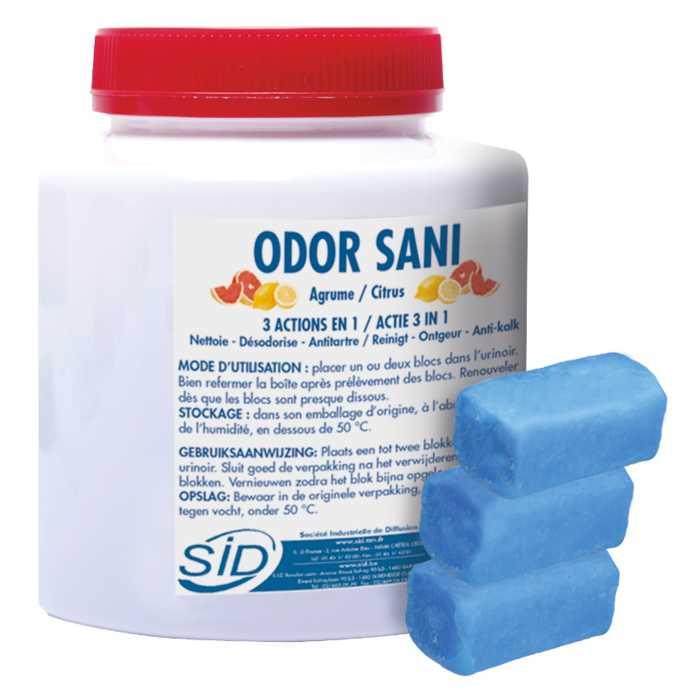 Bloc action 3 en 1 pour l'entretien d'urinoir odor sani_0