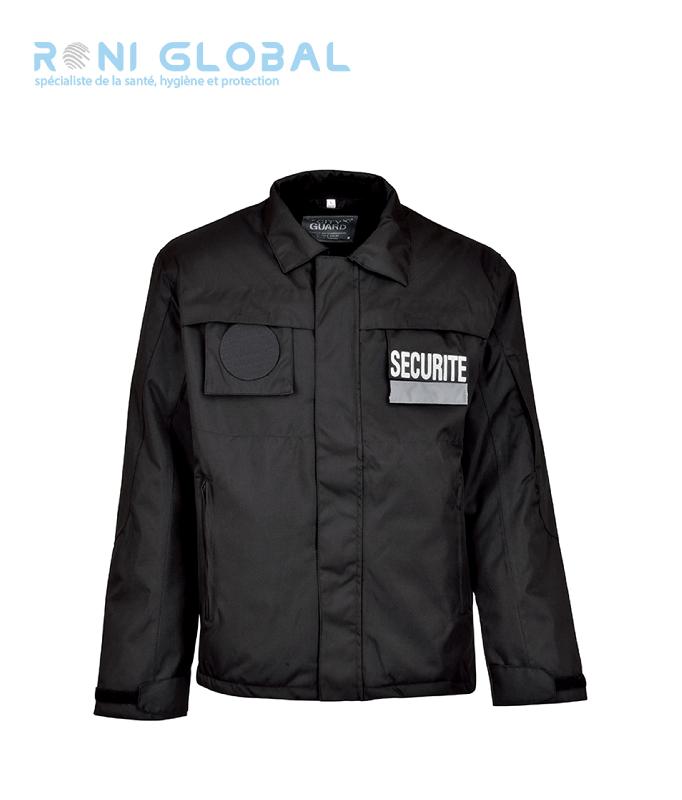 Blouson de sécurité imperméable en polyester - City Guard - 5 poches extérieures et 3 intérieures_0