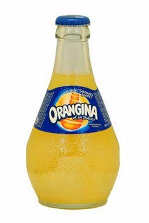 Orangina - Boisson pétillante aux agrumes, bouteille en verre de