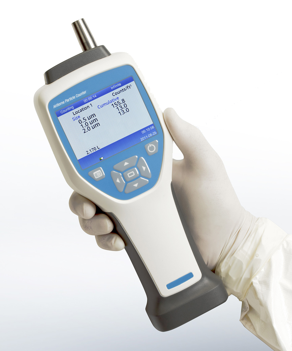 Compteur de particules 3 canaux : 1 avec 0,5 µm en fixe + 2 canaux 1 / 2 ou 5 µm - 3108BC_0