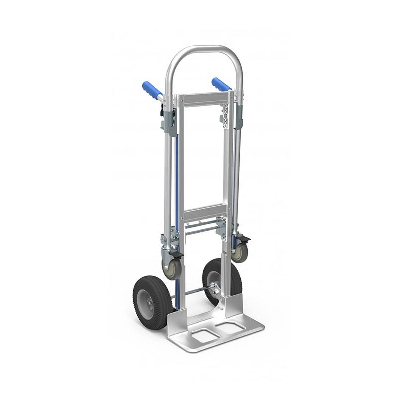 Diable chariot 2 en 1 - Aluminium ultra-léger - 200/250 kg - Rolléco_0