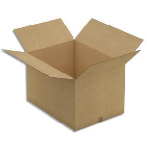 Paquet de 5 caisses américaines en carton brun double cannelure - dim. : l78 x h40 x p58 cm_0