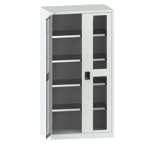 LISTA - ARMOIRE À PORTES BATTANTES (HXLXP) 195 X 100 X 58CM KEY LOCK R7035