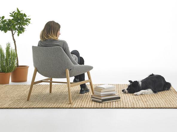 Fauteuil Dunas XL Wood avec 4 pieds bois_0
