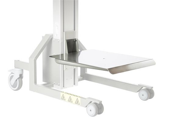 Plateforme en acier inoxydable - compatible WP 200, WP 200 SS et WP 300 SS - dimensions jusqu'à 600x600mm_0
