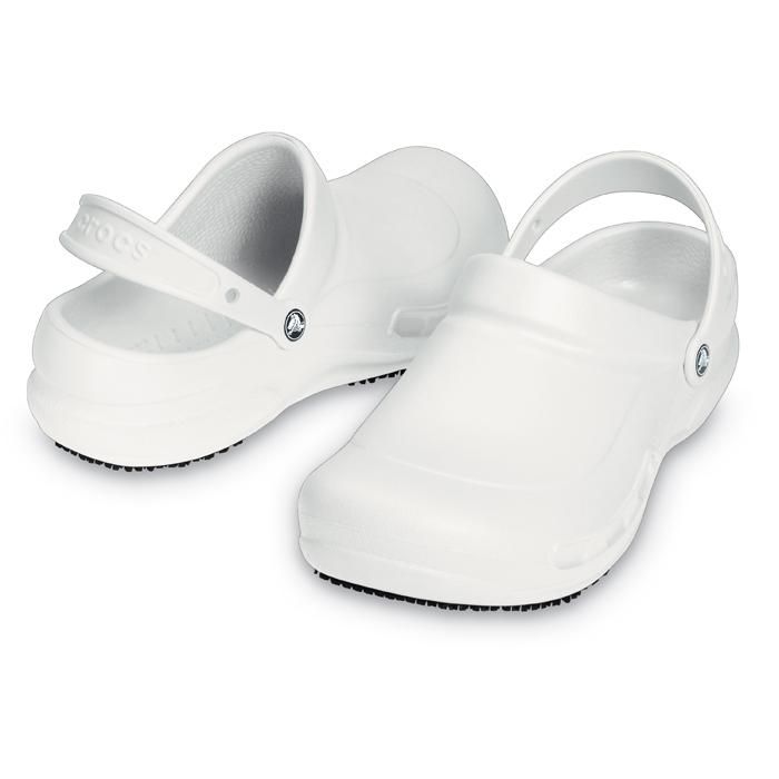 SABOTS CROCS BISTRO BLANC