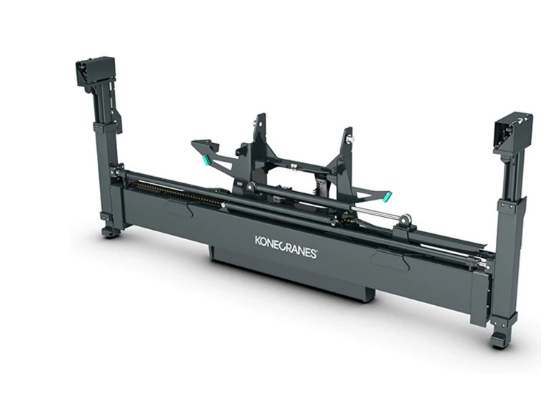 Spreader - Palonnier télescopique portique ELME 818 pour conteneurs ISO pleins, capacité 45 tonnes_0