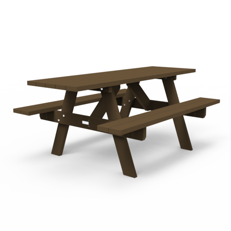 Table de pique-nique forestier - PMR - largeur 2000 mm - STD OR-TPN-01-PMR2-U_0
