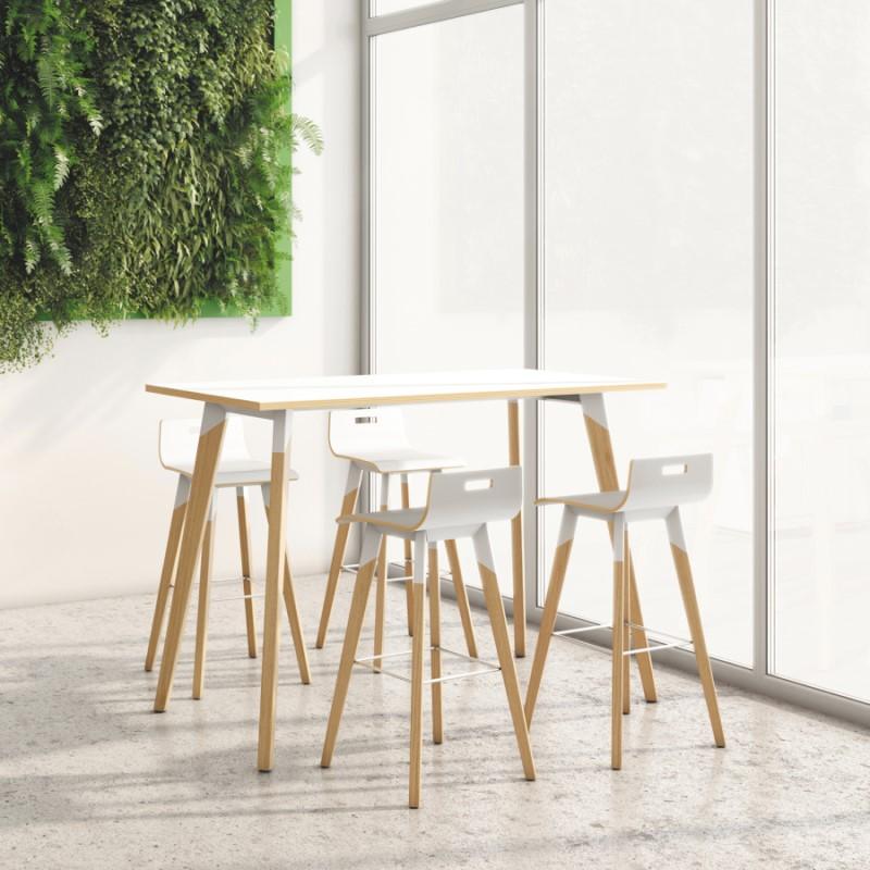 tabouret bureau bois