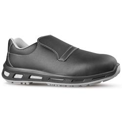 U-Power - Chaussures de sécurité basses sans métal antidérapantes hydrofuges NOIR - Environnements aseptisés - S2 SRC Noir Taille 37 - 37 noir ma_0