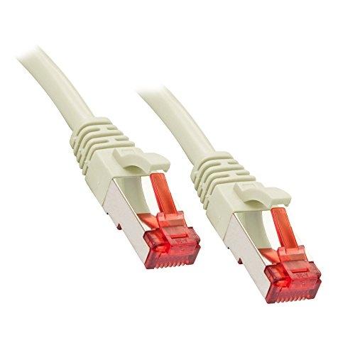 LINDY 47702 - Câble réseau Cat.6 S/FTP en cuivre 250 MHz 1 m - Connecteurs RJ-45 - Gris_0