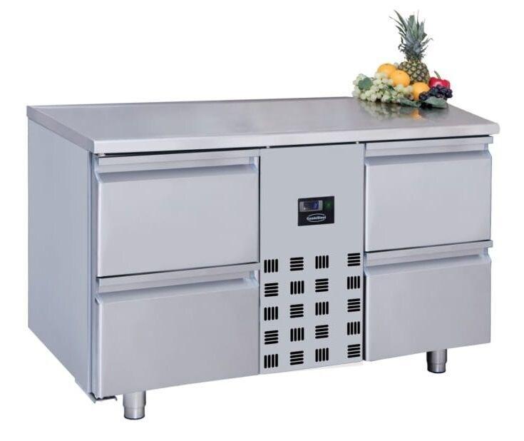 700 Table réfrigérée 4 Tiroirs Monoblock ENERGY LINE - 7489.5375 Combisteel - inox 7489.5375_0