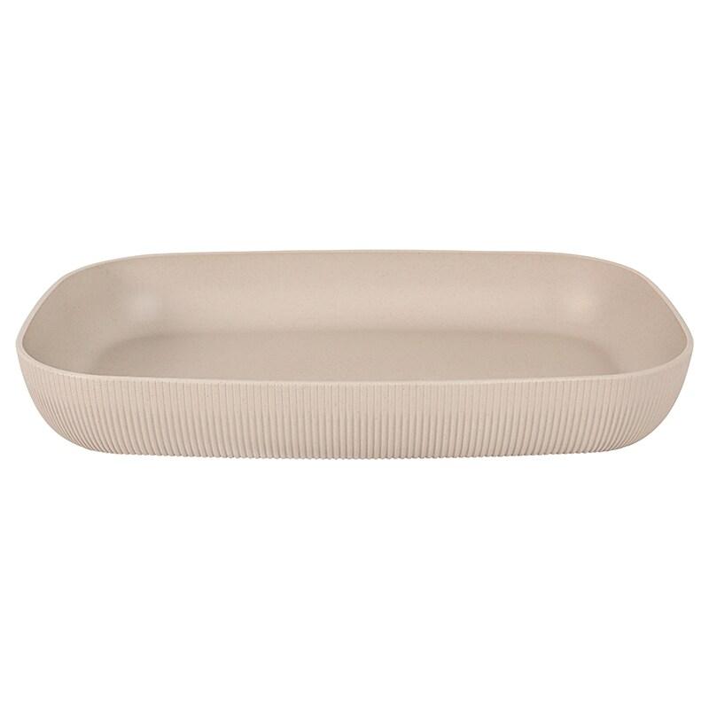 ADRIER - CC-0112-BEIG - (Pack de 3 unités) - Bol rectangulaire GN 1/1 x 7,5 cm prof. - Beige - beige plastique CC-0112-BEIG_0
