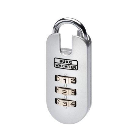 Cadenas à combinaison variable - Combi Lock 71 - Corps et anse chromés - 3 rouleaux_0