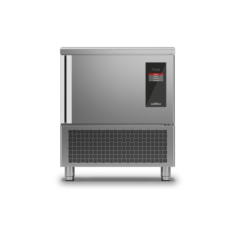 Cellule mixte de refroidissement - Construction inox 18/10 - Groupe logé 6 double niveaux 600x400 et GN 1/1 - W6U_0