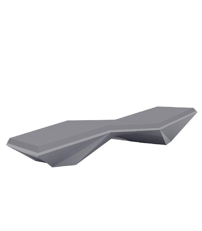 Chaise longue transat design FAZ - gris_0