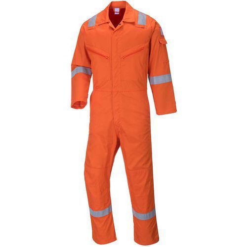 COMBINAISON DE TRAVAIL COTON IONA C814 ORANGE 5XL - PORTWEST