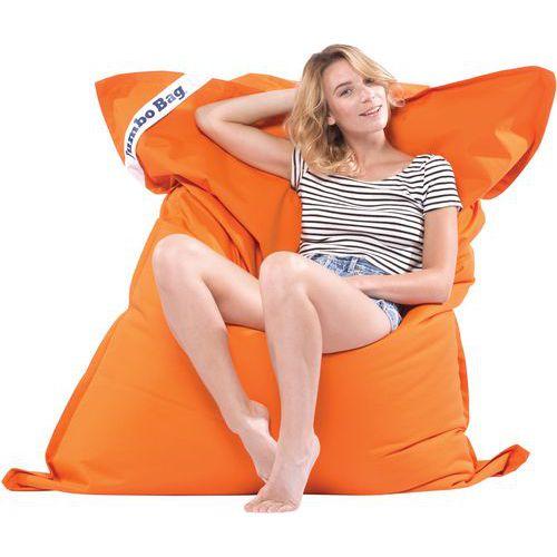 COUSSIN GÉANT INT/EXT DÉHOUSSABLE JUMBO ORIGINAL ORANGE - JUMBO BAG