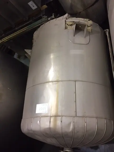 Cuve en acier inoxydable 3000 litres d'occasion_0