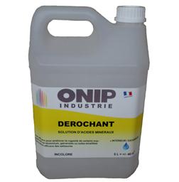 Dérochant - Solution d'acides minéraux pour préparation de surface - Aluminium, galvanisés, tuiles émaillées - Conditionnement 5L_0