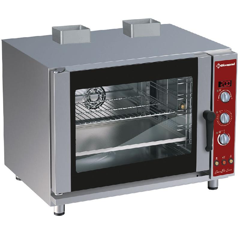 Diamond - Four à convection gaz, 5x EN (GN), humidificateur automatique - réf. PFG-52/S - gris AKS-PFG-52/S_0