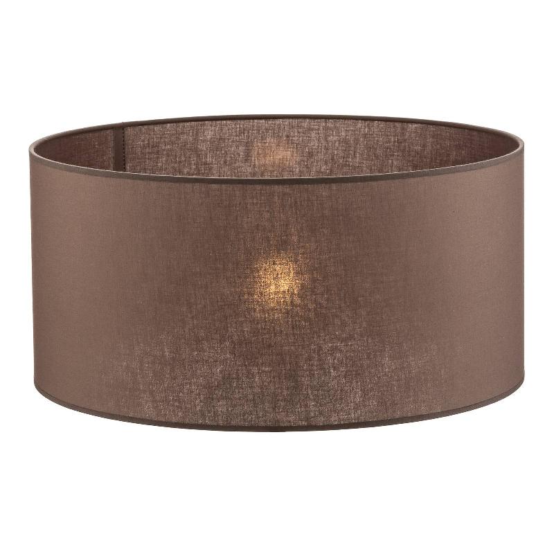 DUOLLA ABAT-JOUR ROLLER, BRUN TERRE, Ø 50 CM, HAUTEUR 24 CM
