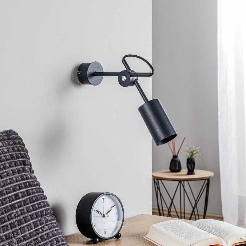 EULUNA SPOT MURAL EYE, ORIENTABLE, GRAPHITE