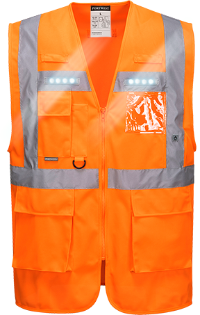 Gilet executive orion led orange l476, l_0